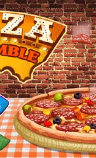 Pizza Scramble - Crazy rising star chef’s girls kids kitchen Game 1