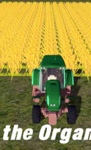Plow Farm Tractor –Newest farming plowing harvesting  growing organic crops 3D Simulator Game 2