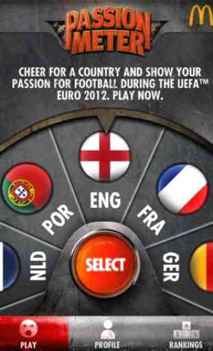 Passion-meter McDonald's Euro 2012 2