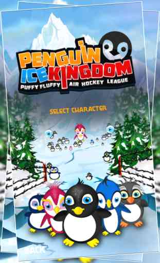 Penguins Ice Kingdom : Puffy Fluffy Air Hockey League 1