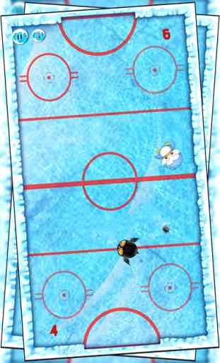 Penguins Ice Kingdom : Puffy Fluffy Air Hockey League 3