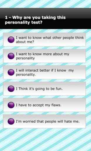 Personality Profile Test 2
