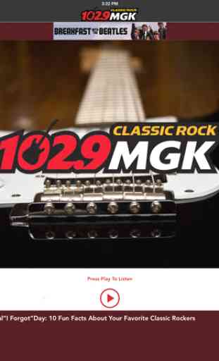 Philadelphia’s Classic Rock 102.9 MGK 3