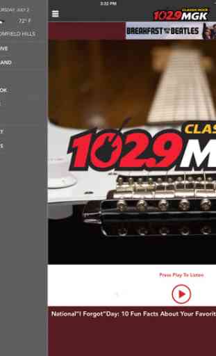 Philadelphia’s Classic Rock 102.9 MGK 4