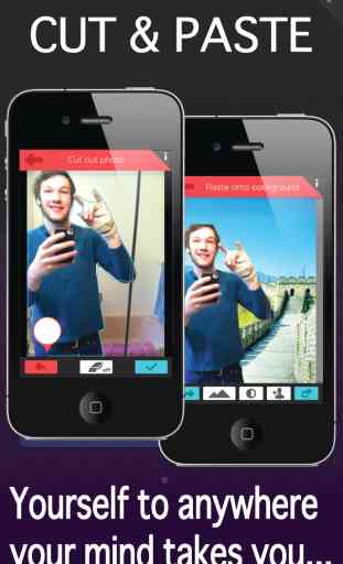 Photo Chop Editor- cut,paste, and superimpose your cool photos 3