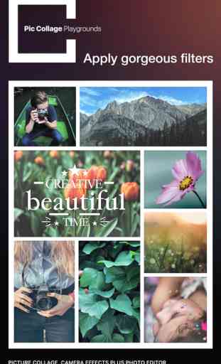 Pic Collage Playgrounds – picture collage, camera effects plus photo editor 4