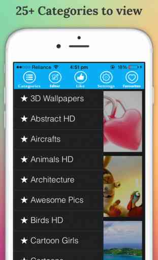 Pikoo - Retina phone display wallpapers and vibrant beautify editor 1