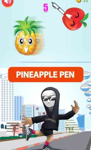 Pineapple Pen Juju -  Shoot apple pen on the beat 1