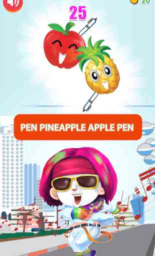 Pineapple Pen Juju -  Shoot apple pen on the beat 2