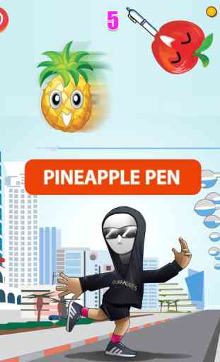 Pineapple Pen Juju -  Shoot apple pen on the beat 4