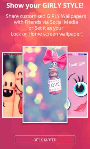 Pink Wallpapers- HD Themes & Backgrounds for Girls 4