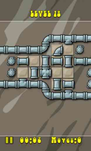 Pipe Man Free - Dream Logic Puzzle Pipeline Game for iPhone 4