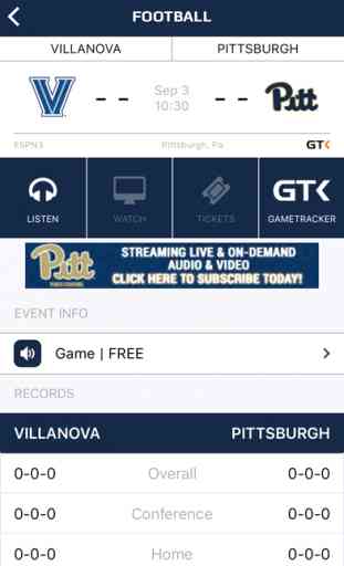 Pitt Gameday LIVE 3