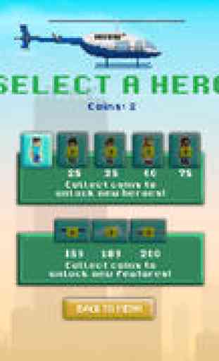 Pixel Hero Rope'N'Fly - Flappy Game 2
