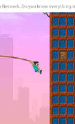 Pixel Hero Rope'N'Fly - Flappy Game 3