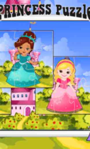 Play Fairy & Princess Cartoon Jigsaw Puzzle Kids 1