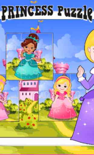 Play Fairy & Princess Cartoon Jigsaw Puzzle Kids 4