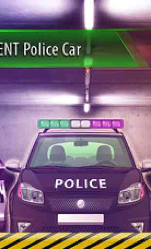 Police Car Parking Mania Simulator 2016 - Real Life City Traffic Multi Level Driving Test 2