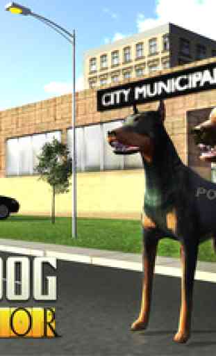 Police Dog Chase Simulator 3D – An impossible airport chase simulation game 3