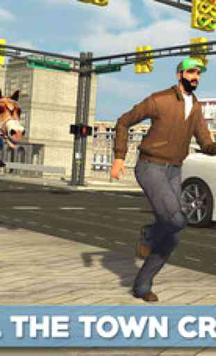 Police Horse Chase 3D - Sheriff Arrest the Thief & Robbers to Control the Town Crime Rate 2