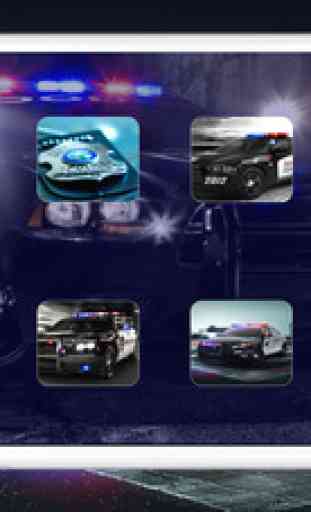 Police Siren Sound ~ The best emergency radio car sounds with reb/blue strobe (FREE) 1