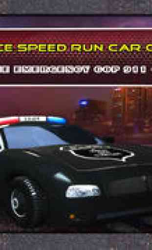 Police Speed Run Car Chase : The emergency Cop 911 Call - Free Edition 1