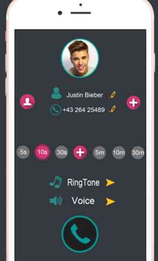 Prank Call Justin Bieber Edition - Fake Calls App 2016 For Free 1