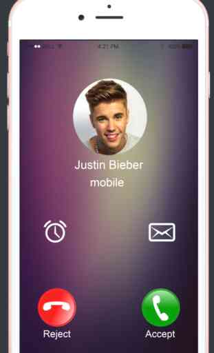 Prank Call Justin Bieber Edition - Fake Calls App 2016 For Free 2
