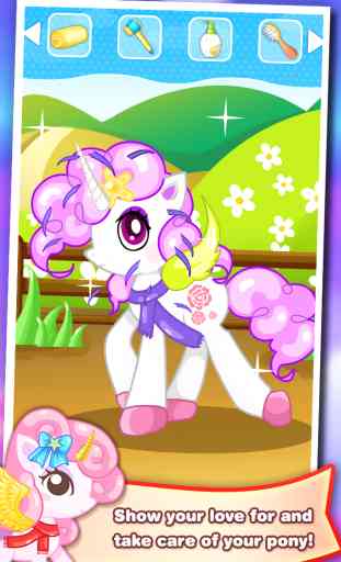 Pretty Pony Salon - Makeover little ponies with Make-up and Dress Up! 2