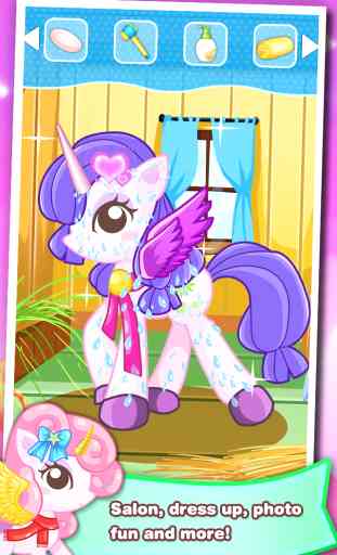 Pretty Pony Salon - Makeover little ponies with Make-up and Dress Up! 3