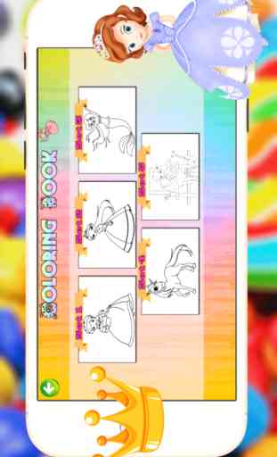 Princess Coloring Book -  All In 1 Fairy Tail Draw, Paint And Color Games Hd For Good Kid 2