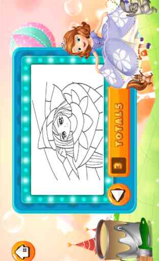 Princess Girls Coloring Book - All In 1 cute Fairy Tail Draw, Paint And Color Games HD For Good Kid 2