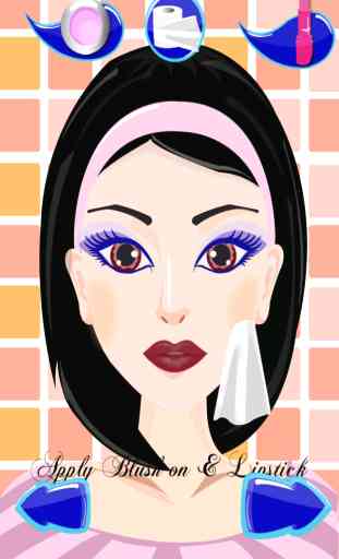 Princess makeup – Dress up Game – Top free game for fashionable ladies, star glamor girls, celebrity teens and movie actress’s beauty makeover lovers 3