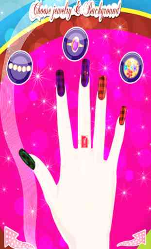Princess Nail Dress Up – Fun free fashion game for makeup ladies, glamor girls, cute kids & movie star beauty makeover lovers 1