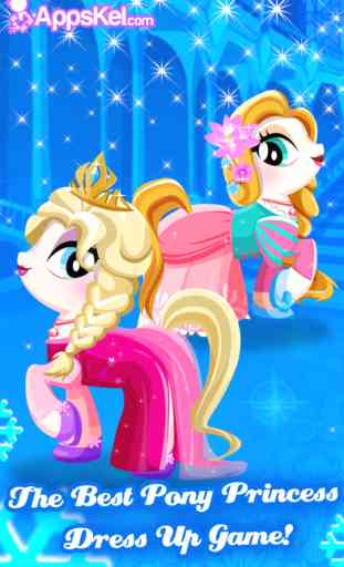 Princess Pony Girls Dress Up 2 – Little Pet Beauty Makeover Games for Free 1