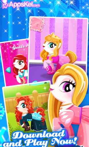 Princess Pony Girls Dress Up 2 – Little Pet Beauty Makeover Games for Free 4