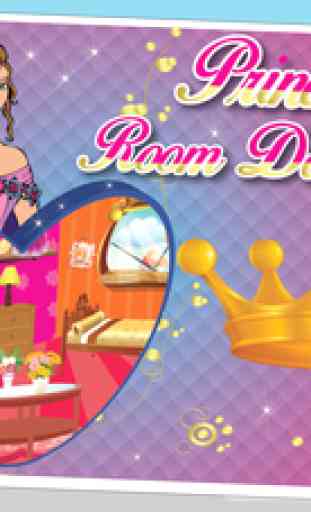 Princess Room Decoration - Little baby girl's room design and makeover art game 1