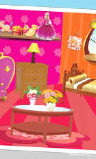Princess Room Decoration - Little baby girl's room design and makeover art game 4