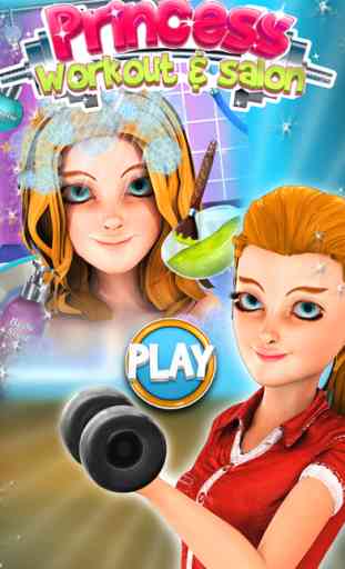 Princess Workout Salon - Top Beauty & Fitness Gym by Happy Baby Games 1