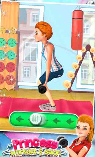 Princess Workout Salon - Top Beauty & Fitness Gym by Happy Baby Games 4