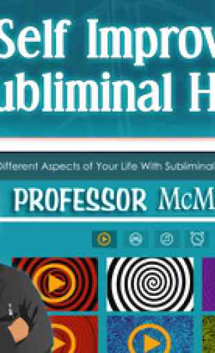Professor McMurphy Subliminal Video Messages for Self Improvement with Isochronic Binaural Beats and Relaxing Sounds of Hypnosis 1