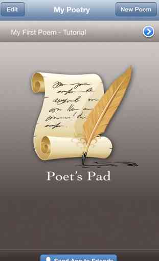 Poet's Pad™ for iPhone 1