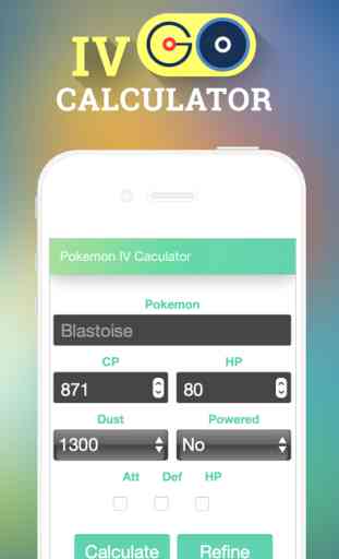 Poke IV Calculator for Pokémon GO 1
