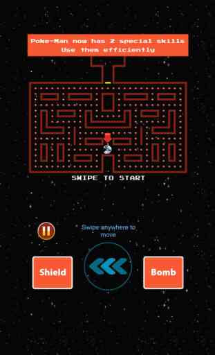 Poke Man: Chase in the outer space-Kid maze puzzle 4