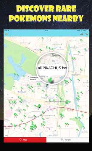 Poke Map Finder for Pokemon Go - Catch Finder & Chat 3