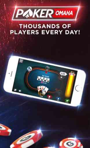 Poker Omaha - Free Online Vegas Casino Card Game 1