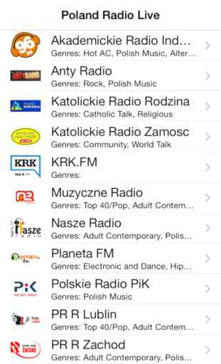 Poland Radio Live Player (Polish / Polska) 1