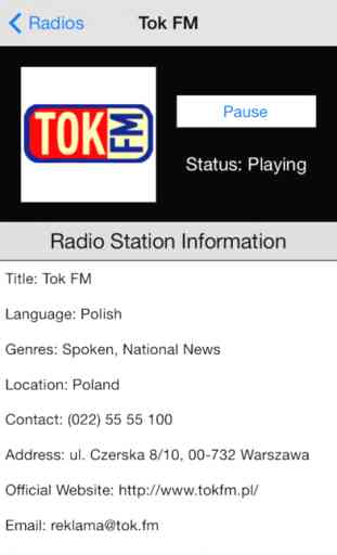 Poland Radio Live Player (Polish / Polska) 2