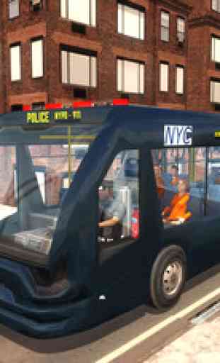 Police Bus Crime City Sim-ulator 2