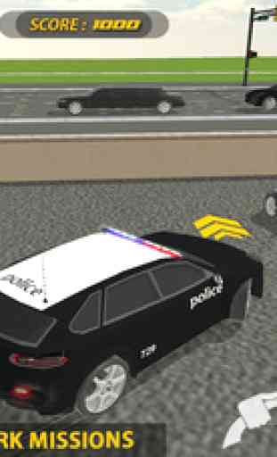 Police Car Driving School & Parking Simulator 3D 3
